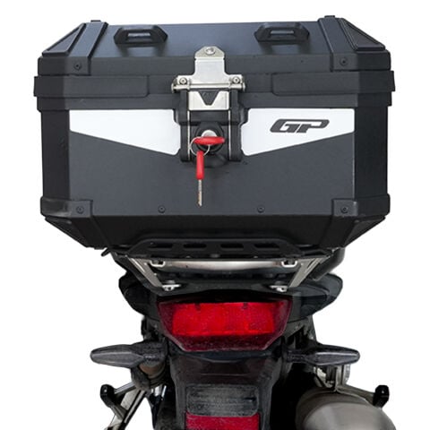 GP Kompozit Base Universal 27 lt Alüminyum Motosiklet Çantası Siyah