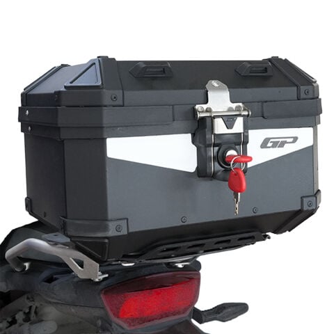 GP Kompozit Base Universal 27 lt Alüminyum Motosiklet Çantası Siyah