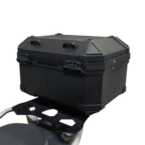 GP Kompozit Base Universal 27 lt Alüminyum Motosiklet Çantası Siyah