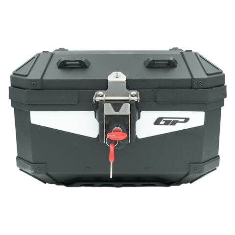 GP Kompozit Base Universal 27 lt Alüminyum Motosiklet Çantası Siyah