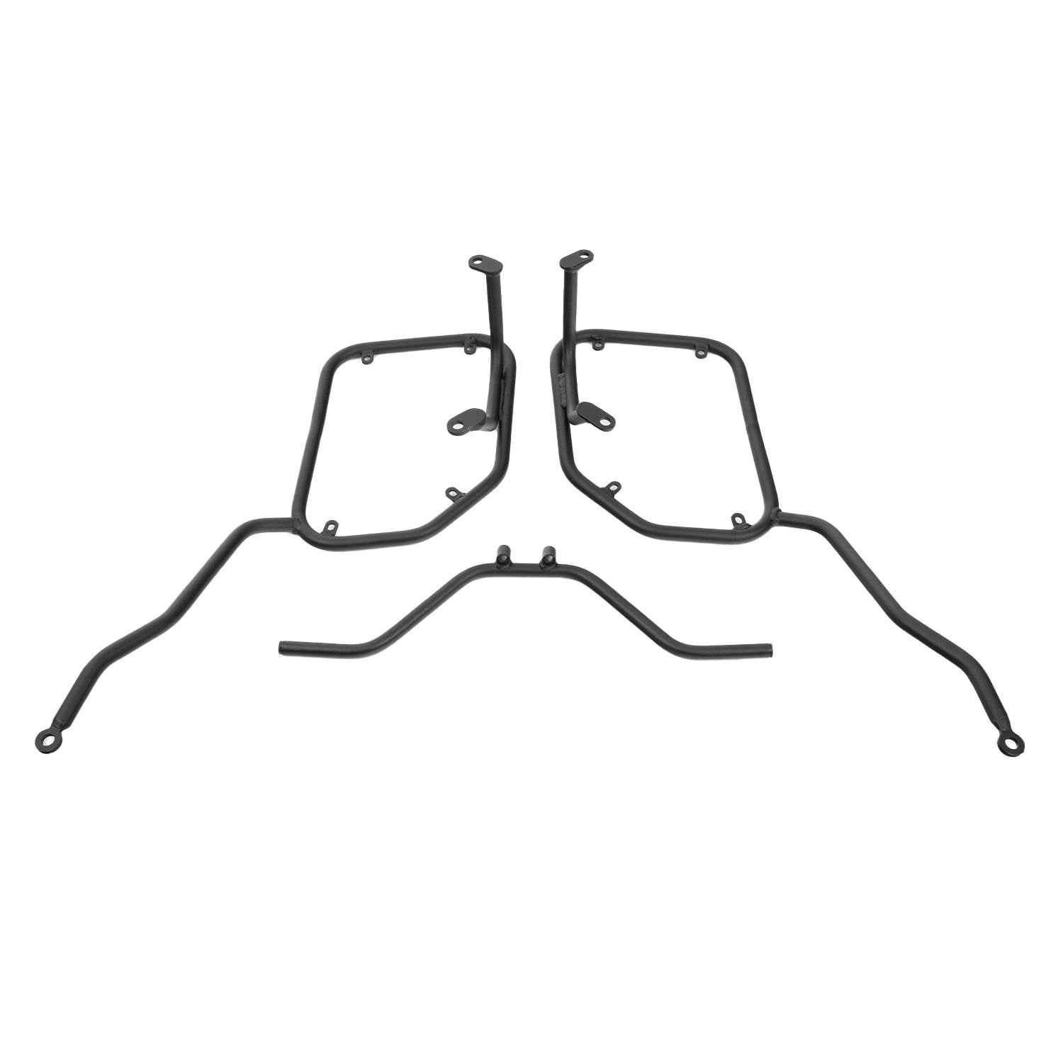 GP Kompozit Honda CRF250L / CRF250 Rally 2017-2020 Uyumlu Yan Çanta Demiri Siyah