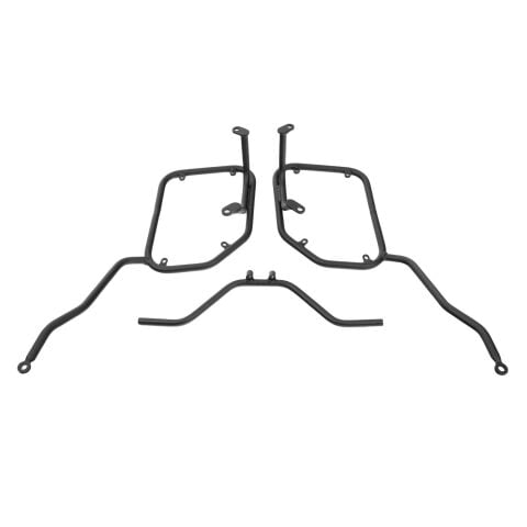 GP Kompozit Honda CRF250L / CRF250 Rally 2017-2020 Uyumlu Yan Çanta Demiri Siyah