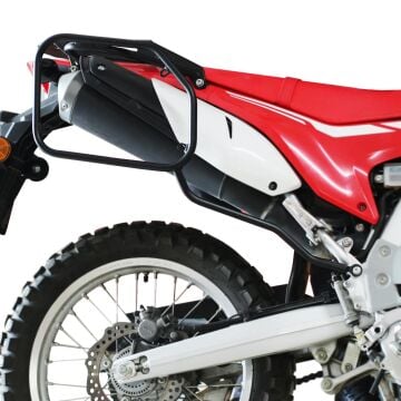 GP Kompozit Honda CRF250L / CRF250 Rally 2017-2020 Uyumlu Yan Çanta Demiri Siyah