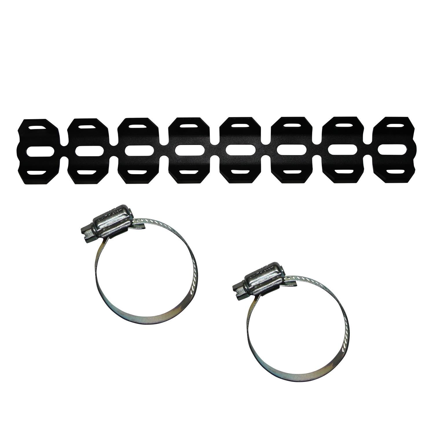 GP Kompozit Honda CRF250L 2013-2025 Uyumlu Alüminyum Egzoz Koruma Siyah