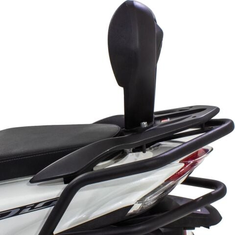 GP Kompozit Honda Dio 2021-2025 Uyumlu Sissy Bar Siyah