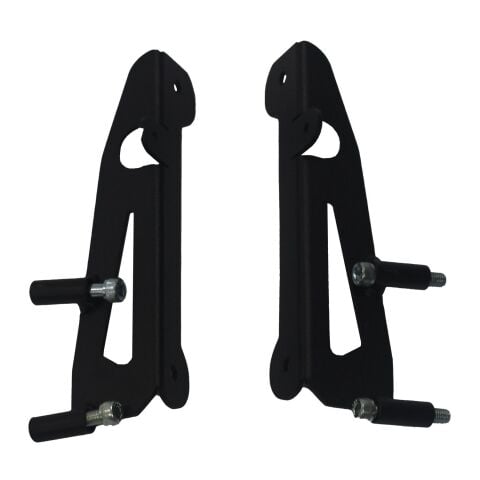 GP Kompozit Honda PCX 125 / 150 2011-2026 Uyumlu Arka Çanta Demiri Siyah