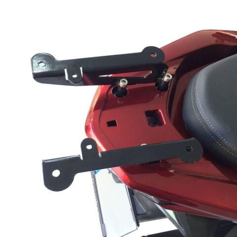 GP Kompozit Honda PCX 125 / 150 2011-2026 Uyumlu Arka Çanta Demiri Siyah