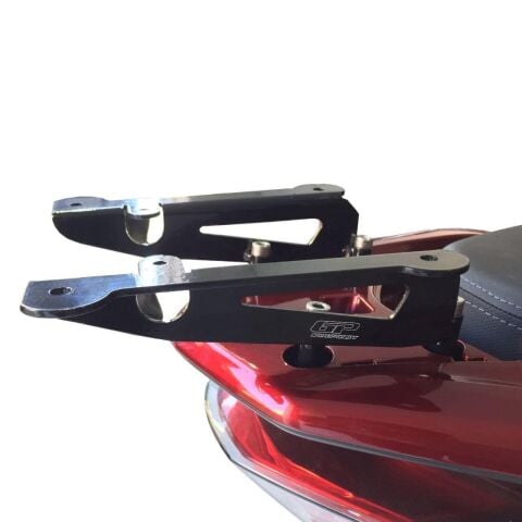 GP Kompozit Honda PCX 125 / 150 2011-2025 Uyumlu Arka Çanta Demiri Siyah
