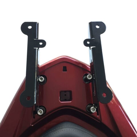 GP Kompozit Honda PCX 125 / 150 2011-2026 Uyumlu Arka Çanta Demiri Siyah