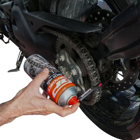 GP Kompozit BKM06 Motosiklet Bakım Seti (Zincir Temizleyici + Yağı + Temizleme Fırçası + Yağlama Temizleme Aparatı + Balata Spreyi)