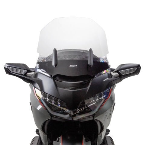 GP Kompozit Honda Gold Wing / Bagger 2018-2023 Uyumlu Baskılı Ön Cam Füme