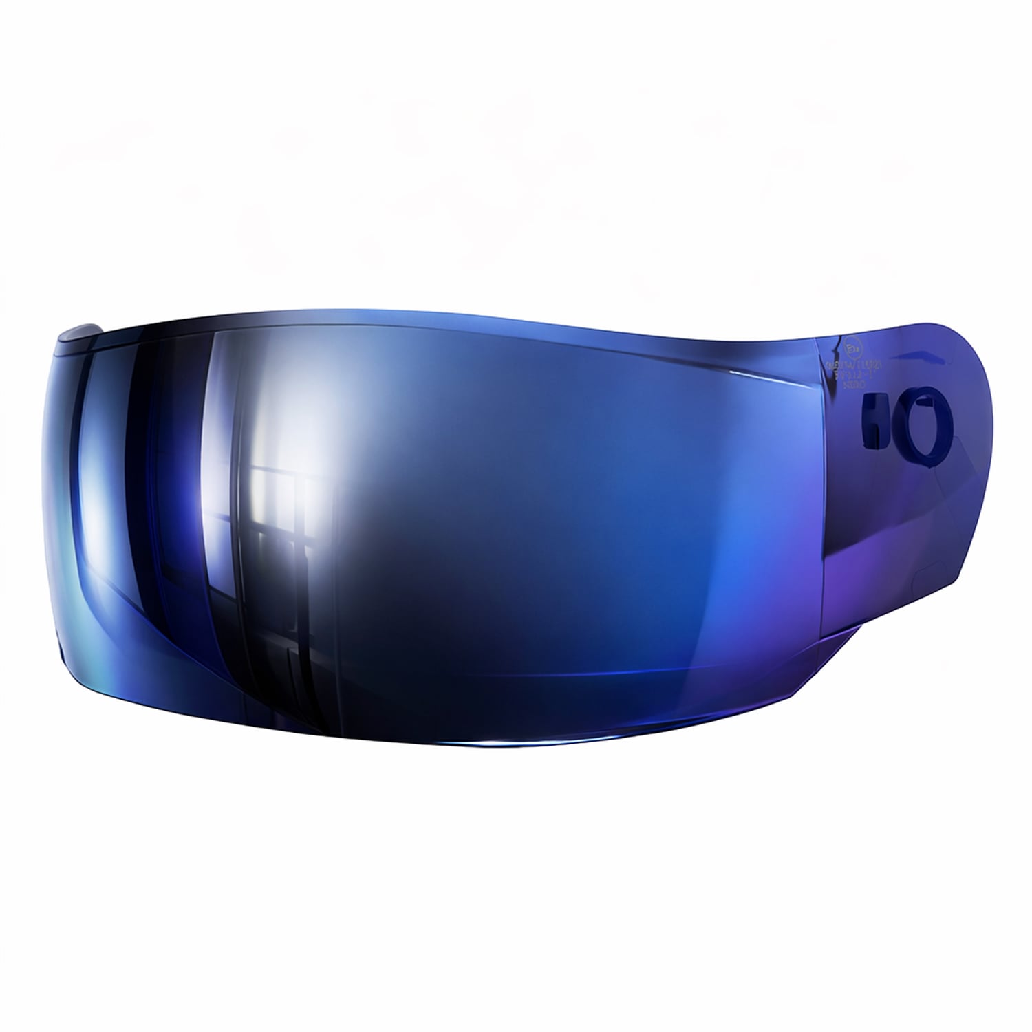 GP NERO MKS003 Uyumlu Motosiklet Kask Vizör Mavi
