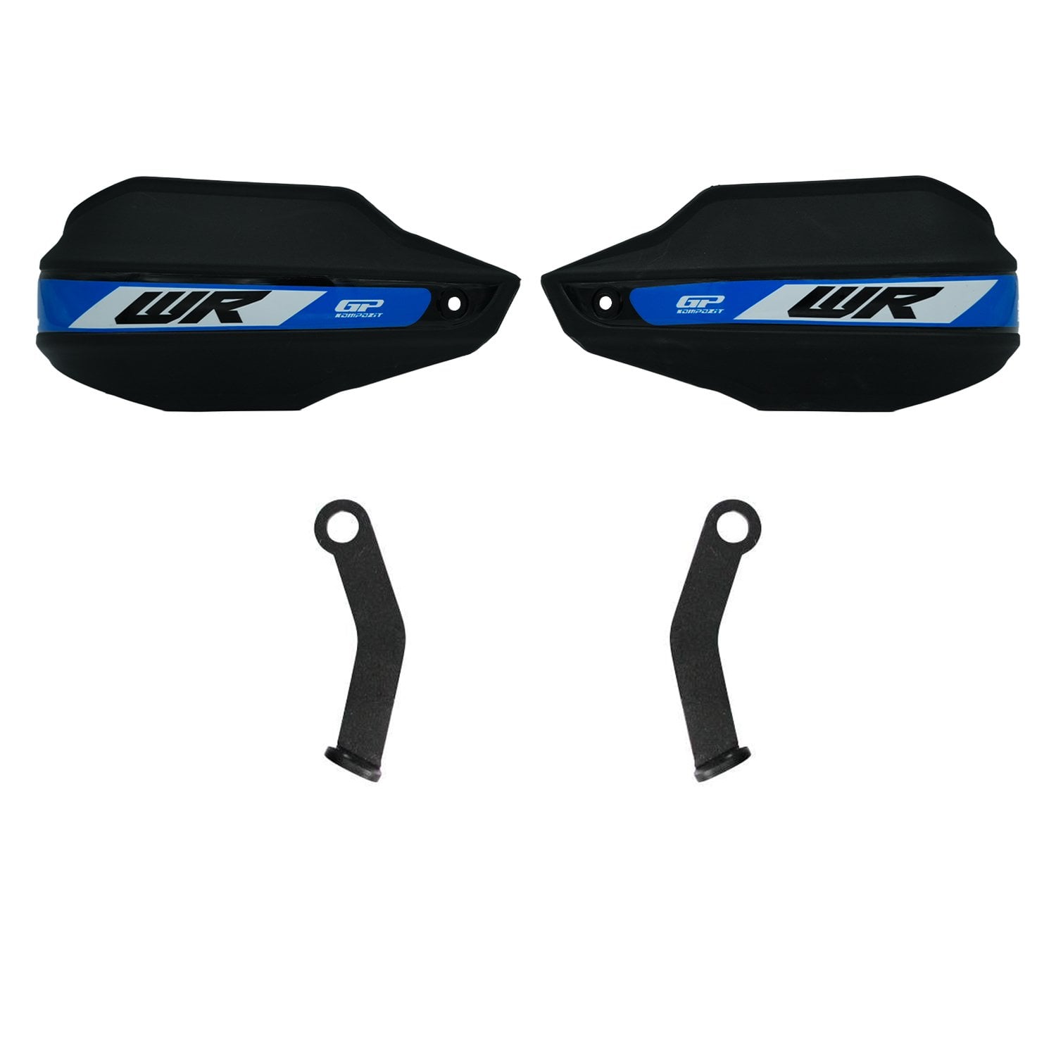 GP Kompozit Yamaha WR 125 R 2025-2026 Uyumlu Plastik Elcik Koruma Siyah