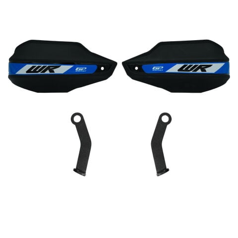 GP Kompozit Yamaha WR 125 R 2025-2026 Uyumlu Plastik Elcik Koruma Siyah