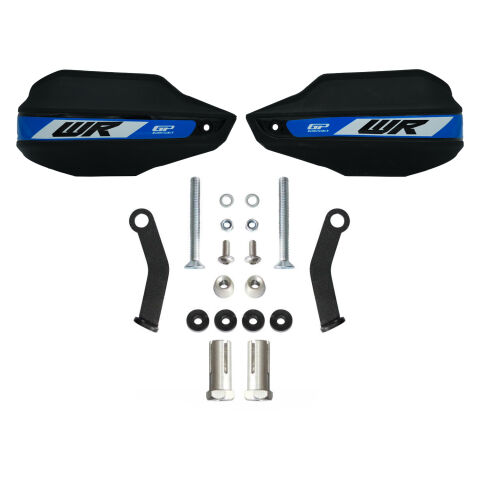 GP Kompozit Yamaha WR 125 R 2025-2026 Uyumlu Plastik Elcik Koruma Siyah