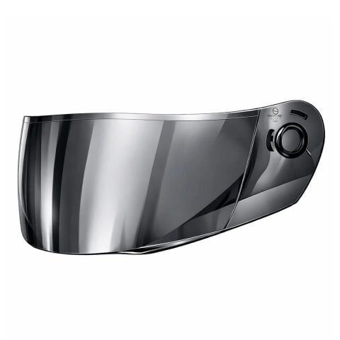 GP NERO MKS003 Uyumlu Motosiklet Kask Vizör Aynalı Gri