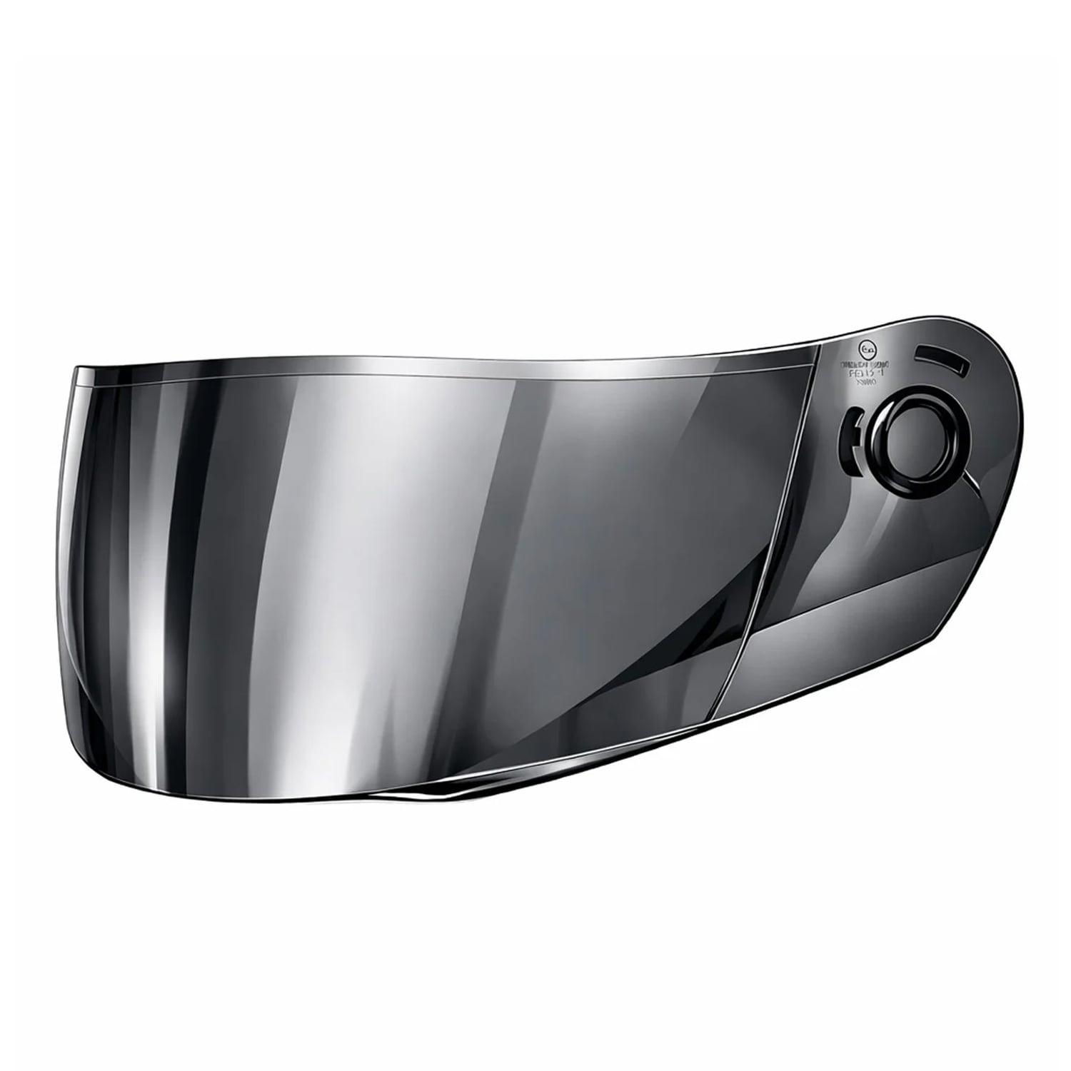 GP NERO MKS003 Uyumlu Motosiklet Kask Vizör Aynalı Gri