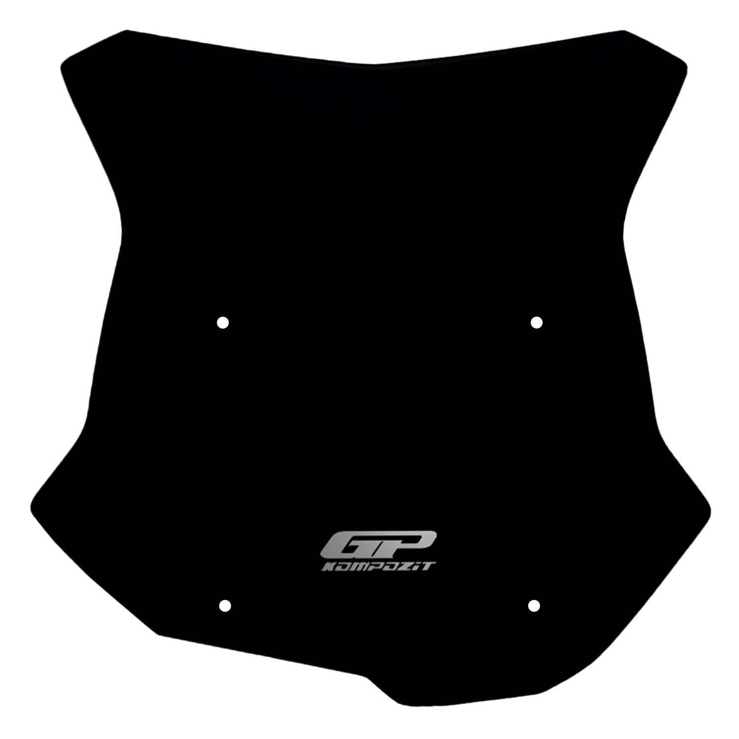 GP Kompozit BMW F 850 GS / ADV 2018-2023 Uyumlu Ön Cam Siyah
