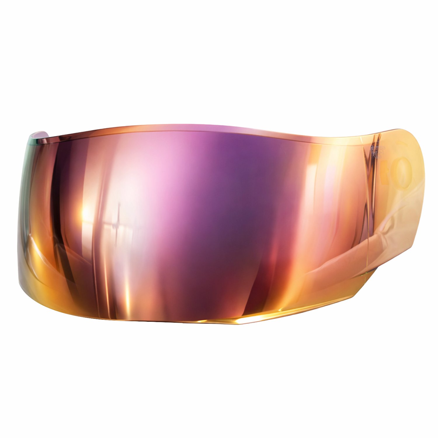 GP NERO MKS003 Uyumlu Motosiklet Kask Vizör Eflatun