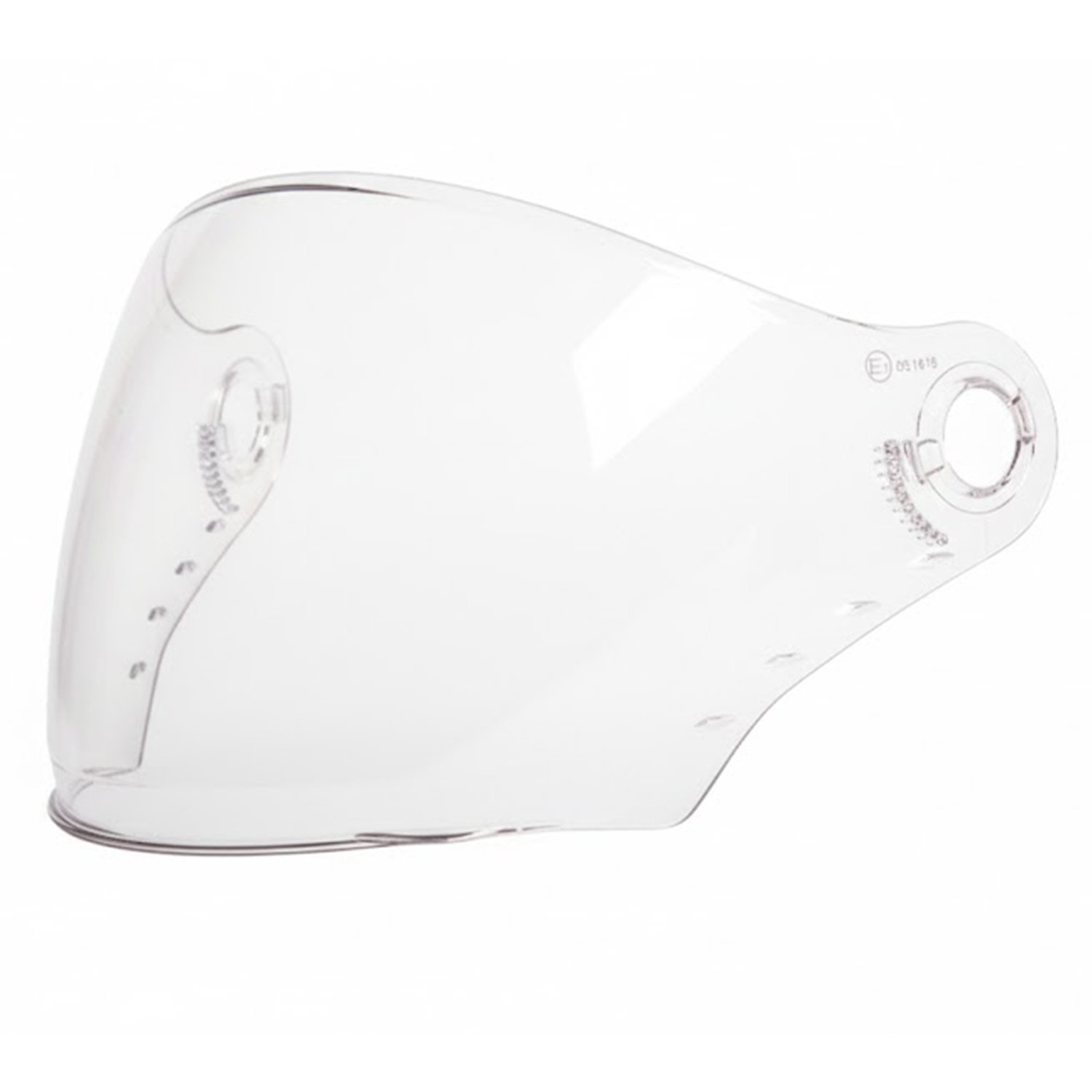 GP GX MKS005 Uyumlu Motosiklet Kask Vizör Şeffaf