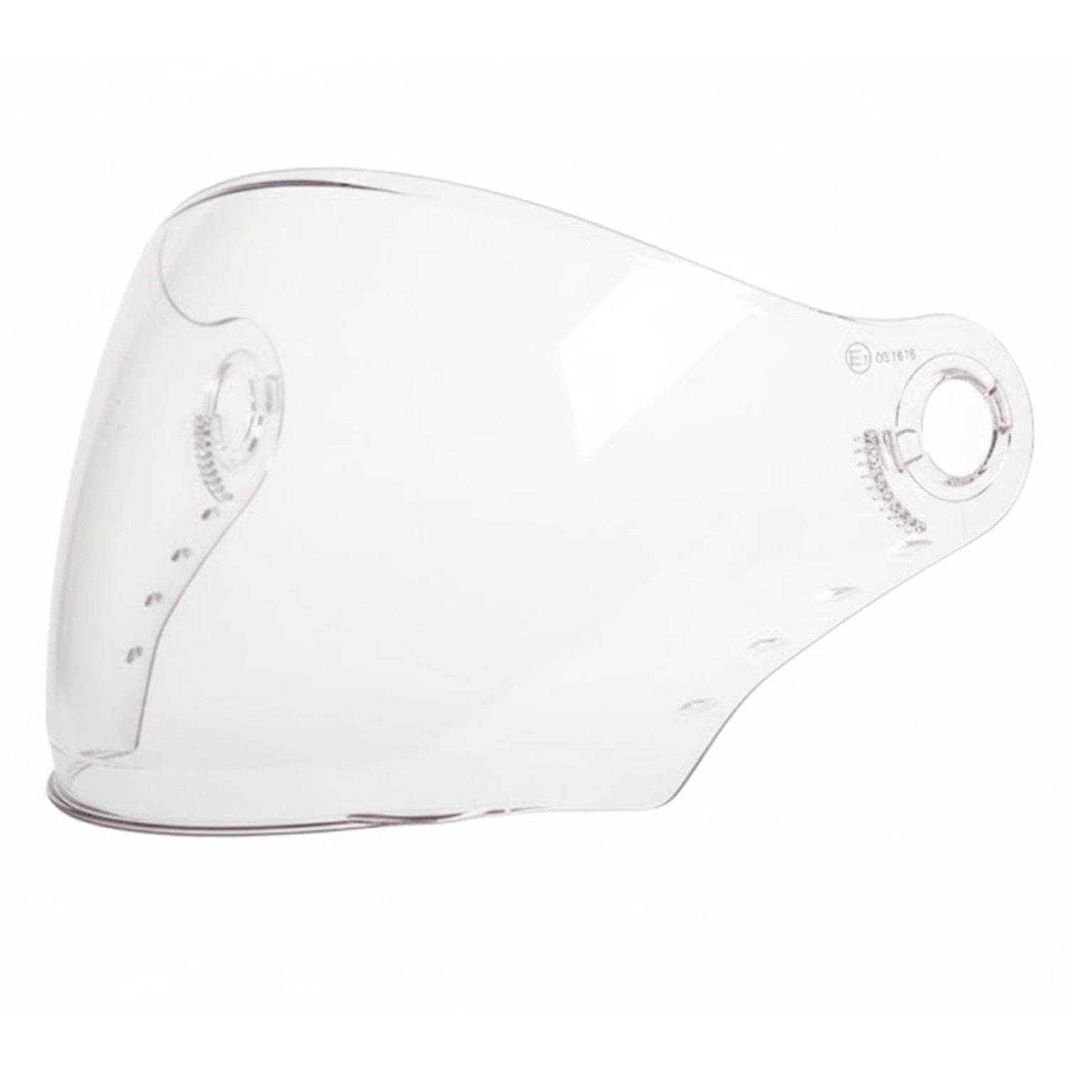 GP GX MKS005 Uyumlu Motosiklet Kask Vizör Şeffaf