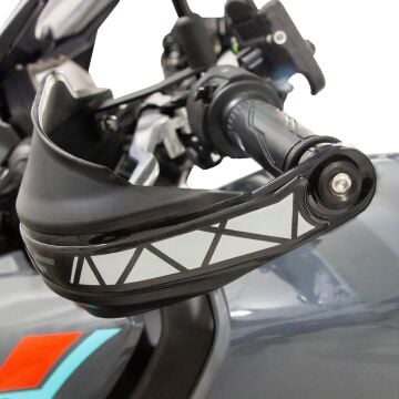 GP Kompozit Yamaha MT-25 2015-2024 Uyumlu Plastik Elcik Koruma Siyah