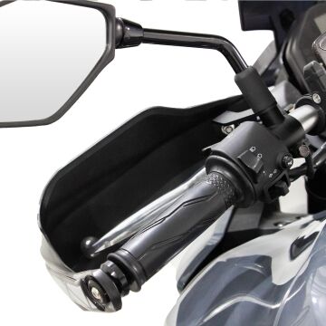 GP Kompozit Yamaha MT-25 2015-2024 Uyumlu Plastik Elcik Koruma Siyah KIRMIZI