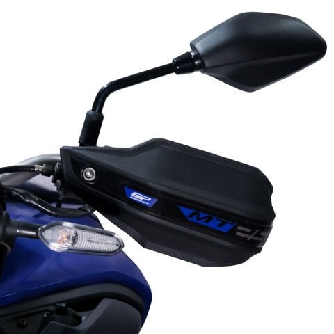 GP Kompozit Yamaha MT-25 2015-2025 Uyumlu Plastik Elcik Koruma Siyah