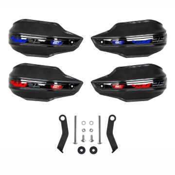 GP Kompozit Yamaha MT-25 2015-2024 Uyumlu Plastik Elcik Koruma Siyah KIRMIZI
