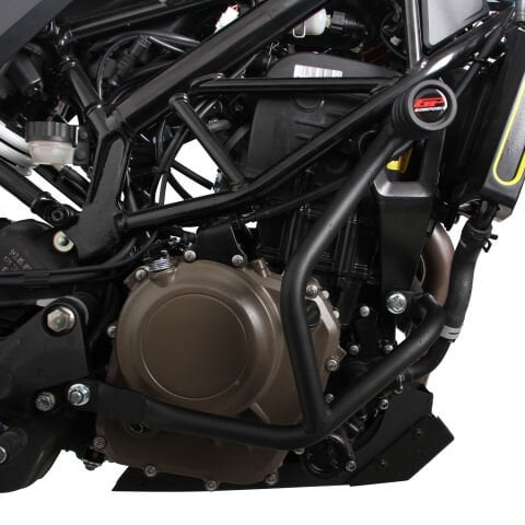 GP Kompozit Husqvarna Svartpilen 125 / 250 2020-2023 Uyumlu Motor Koruma Demiri Siyah