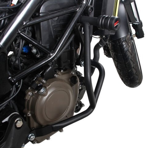 GP Kompozit Husqvarna Svartpilen 125 / 250 2020-2023 Uyumlu Motor Koruma Demiri Siyah