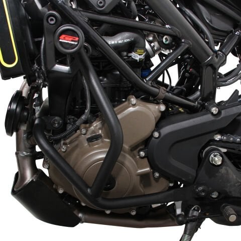 GP Kompozit Husqvarna Svartpilen 125 / 250 2020-2023 Uyumlu Motor Koruma Demiri Siyah