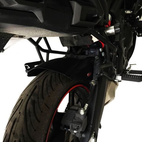 GP Kompozit Kawasaki Versys 650 2009-2017 Uyumlu Arka Çamurluk Siyah