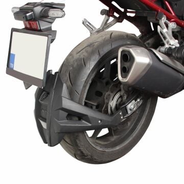 GP Kompozit Honda CB750 Hornet 2023-2024 Uyumlu Arka Çamur Sıyırıcı Siyah