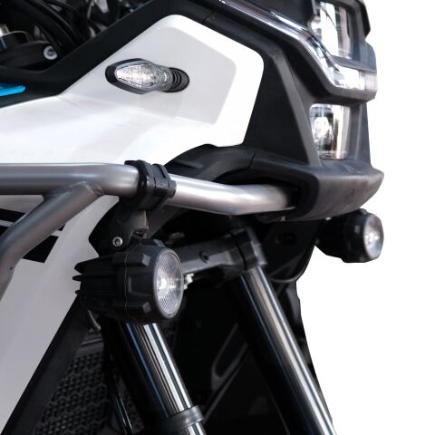 GP Kompozit SFR002 Medium Universal Çakarsız Motosiklet Sis Farı Seti Siyah
