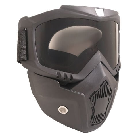 GP Kompozit MSK001 Enduro / Off-Road Maskeli Aynalı Motosiklet Gözlüğü Füme