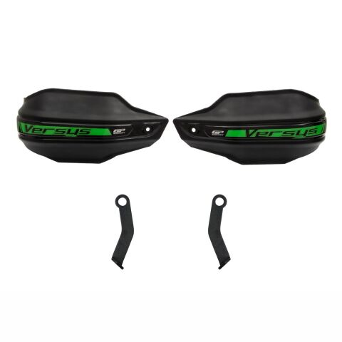 GP Kompozit Kawasaki Versys X300 2017-2020 Uyumlu Plastik Elcik Koruma Siyah