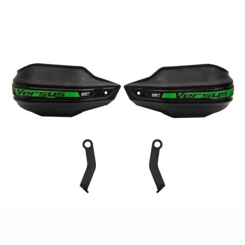 GP Kompozit Kawasaki Versys X300 2017-2020 Uyumlu Plastik Elcik Koruma Siyah