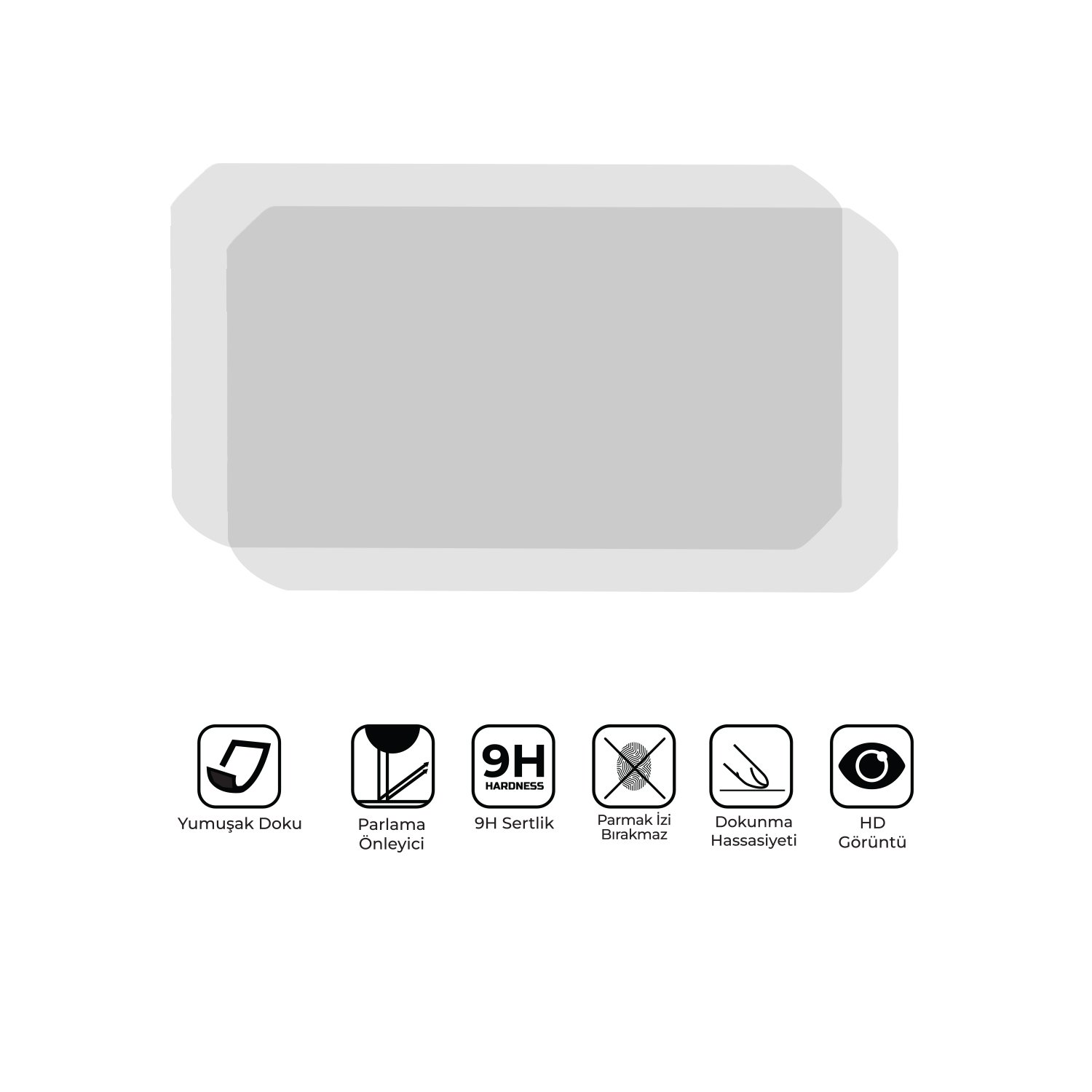 GP Kompozit Honda NC 750 X 2025 Uyumlu Motosiklet Ekran Koruyucu Şeffaf