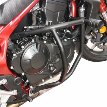 GP Kompozit Honda CB750 Hornet 2023-2024 Uyumlu Motor Koruma Demiri Siyah