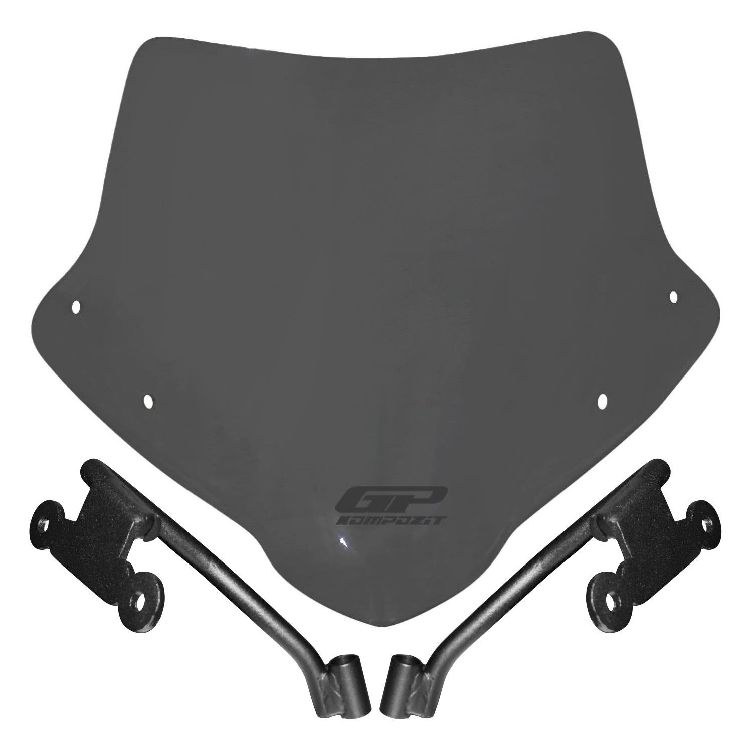 GP Kompozit Honda CB750 Hornet 2023-2024 Uyumlu Ön Cam Füme