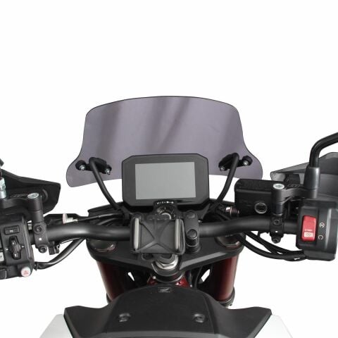 GP Kompozit Honda CB750 Hornet 2023-2024 Uyumlu Ön Cam Siyah