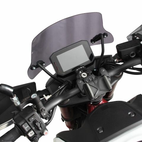 GP Kompozit Honda CB750 Hornet 2023-2024 Uyumlu Ön Cam Siyah