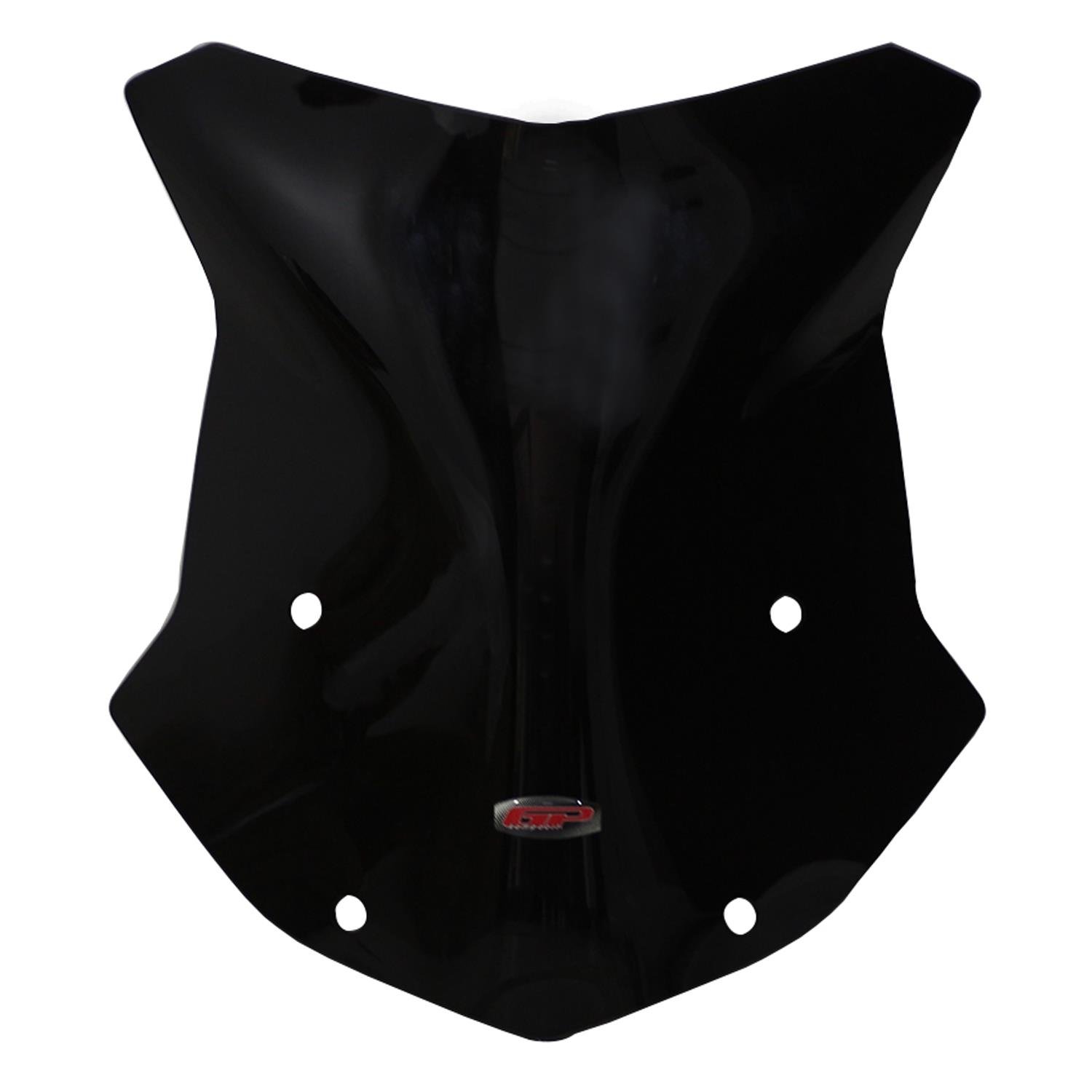 GP Kompozit BMW R 1200 GS / R 1250 GS 2013-2024 Uyumlu Ön Cam Siyah 44 cm