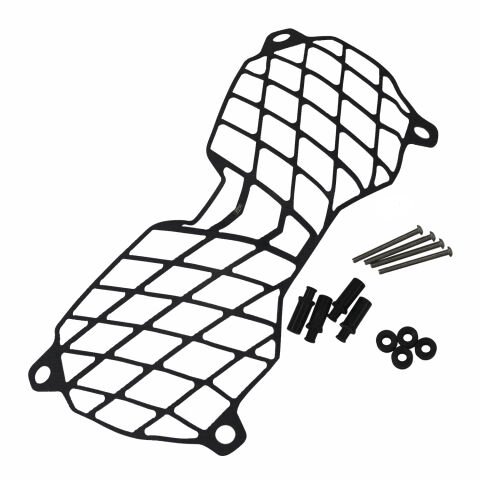 GP Kompozit Triumph Tiger 800 2015-2017 Uyumlu Far Koruma Siyah