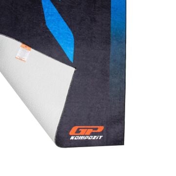 GP Kompozit Yamaha R Universal Motosiklet Halısı Siyah-Mavi