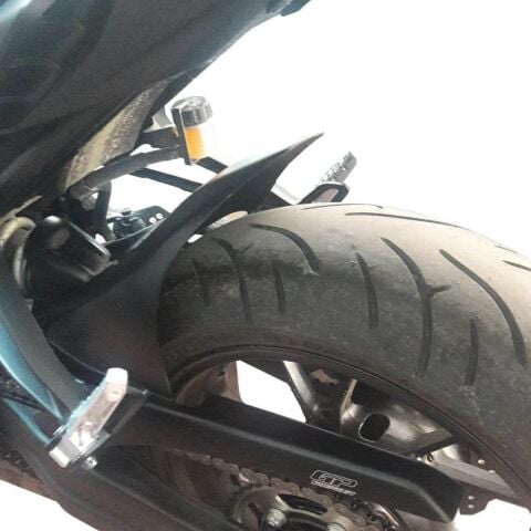 GP Kompozit Yamaha MT-07 2018-2020 Uyumlu Arka Çamurluk Siyah