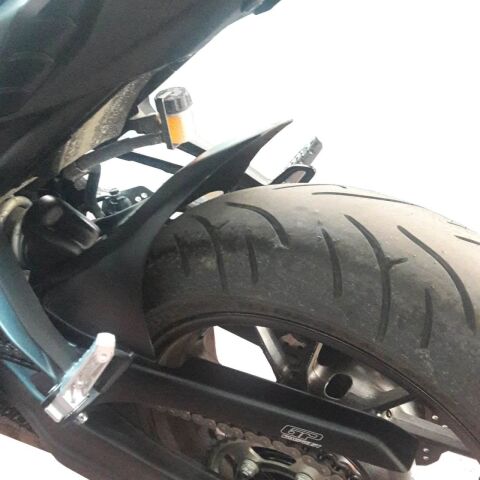 GP Kompozit Yamaha MT-07 2018-2020 Uyumlu Arka Çamurluk Siyah
