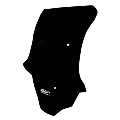 GP Kompozit Honda ADV 350 2023-2026 Uyumlu Kısa Spor Ön Cam Siyah