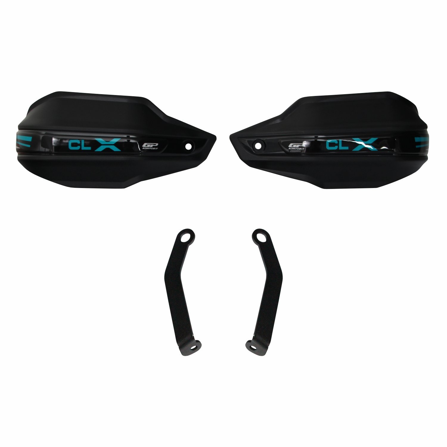 GP Kompozit CF Moto 700 CL-X 2022-2026 Uyumlu Plastik Elcik Koruma Siyah